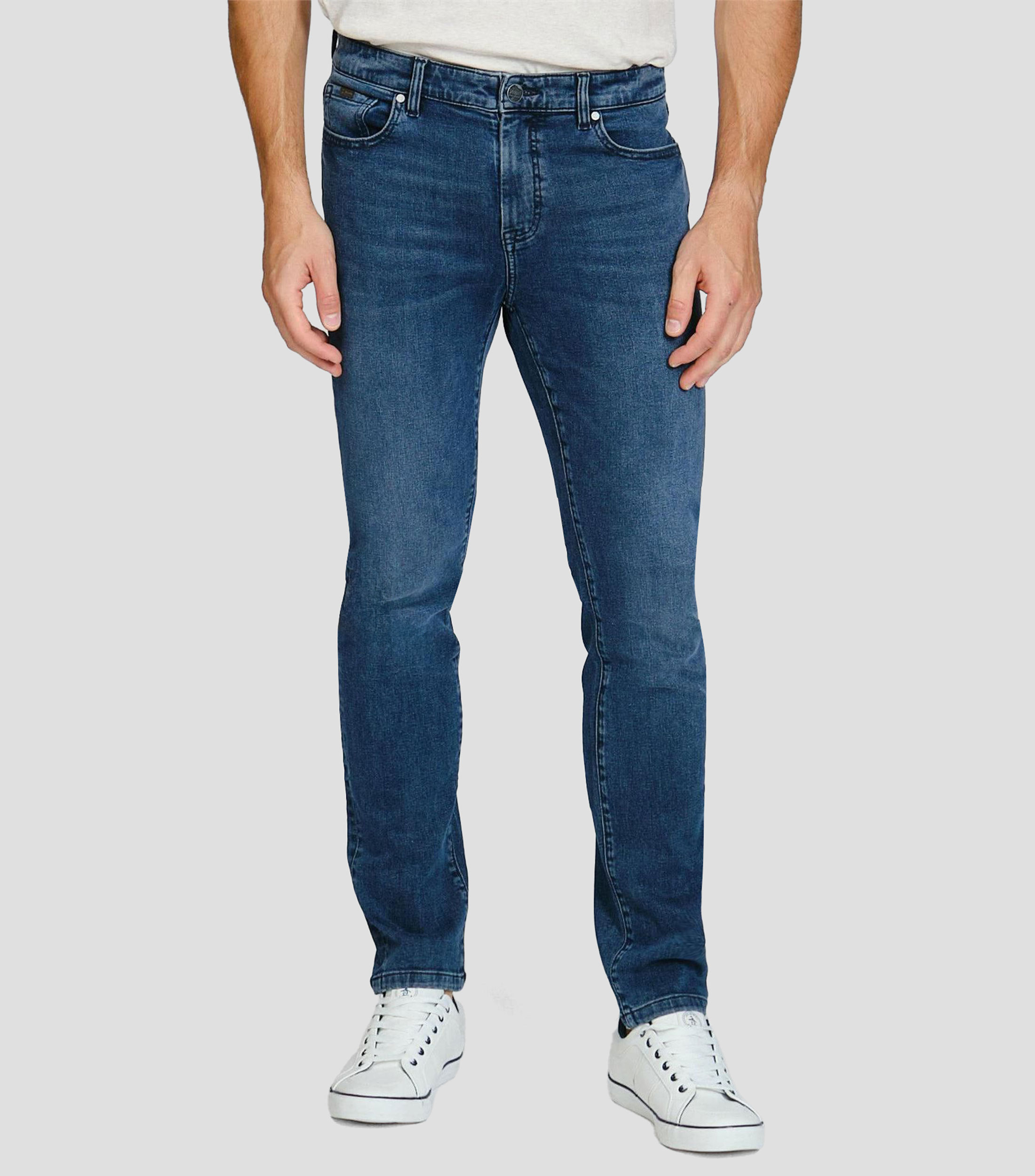 Jeans de corte slim Hombre